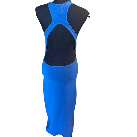 House of Harlow 1960 Blue Open-Back Dress – Size S - Picture 3 of 7